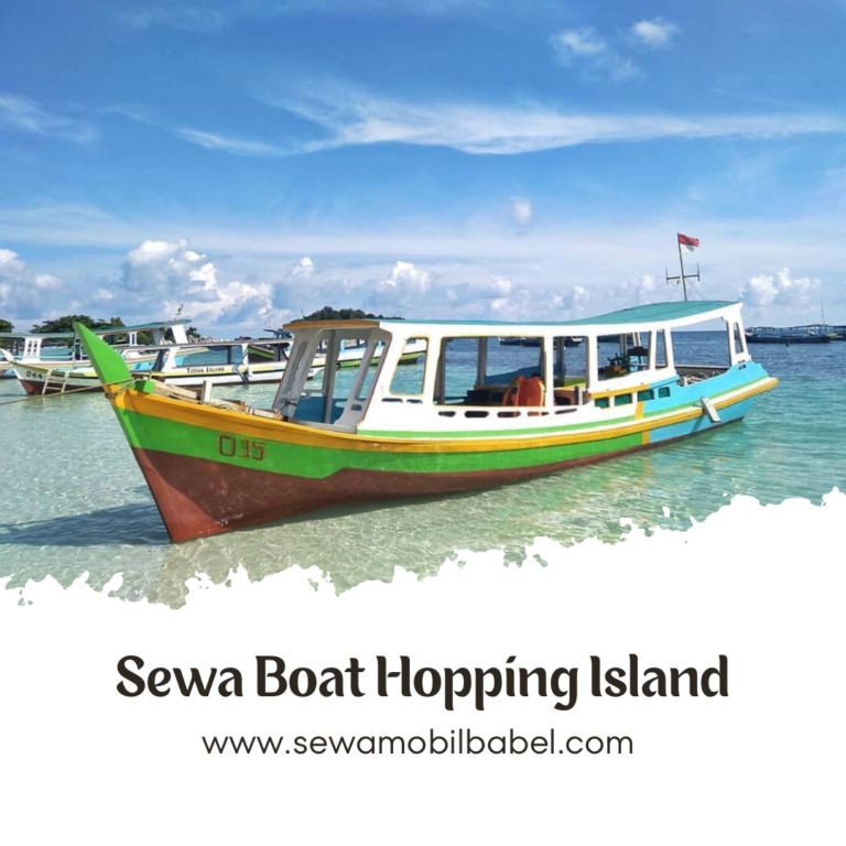 Sewa Boat Belitung ke Pulau Lengkuas